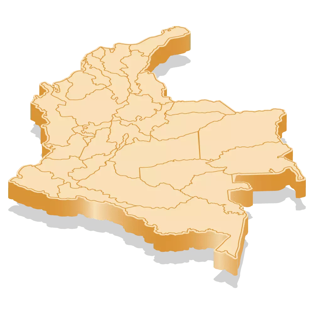 Mapa-Gold-Rent-A-Car RENTA DE CARROS EN COLOMBIA